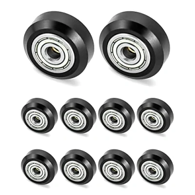 Imagen de QWORK 10Pcs Impresora 3D Polea Rodamientos, POM 625zz Rodamiento Lineal de Plastico para Creality Ender 3, 5, CR 10 y S Series
