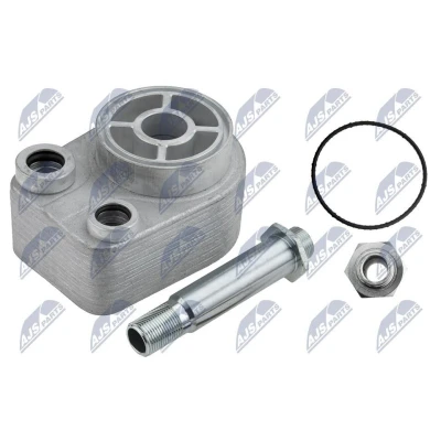 Imagen de NTY CCL RE 001 Radiador de Aceite RENAULT: MEGANE 2, SUZUKI: Jimny SUV, NISSAN: Qashqai / Qashqai+2 I norauto, oscaro, mister auto