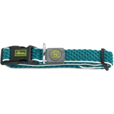 Imagen de Hunter Collar Hilo Vario Basic S Cuello 30 43Cm Turquesa