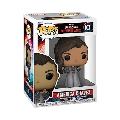 Imagen de Figura Funko Pop! Marvel: América Chavez (Doctor Strange: En el multiverso de la locura), 9 cm, Multicolor