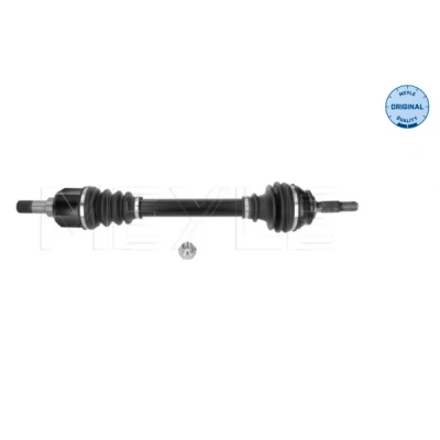 Imagen de MEYLE 11 14 498 0040 Árbol de transmisión Eje delantero, izquierda 639mm 36mm con muelle CITROËN: C3 III, C4 II Cactus, DS3 Hatchback