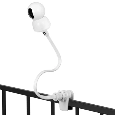 Imagen de Lionelo Flexgrip White Soporte Flexible para vigilabebés (Soporte vigilancia, Compatible con Babyline 3.2, View, 8.2