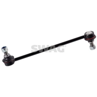 Imagen de SWAG 90 94 1645 Bieleta de suspensión Eje delantero, izquierda, derecha M12 x 1,25 con tuerca autofijadora Acero negro HYUNDAI: Tucson