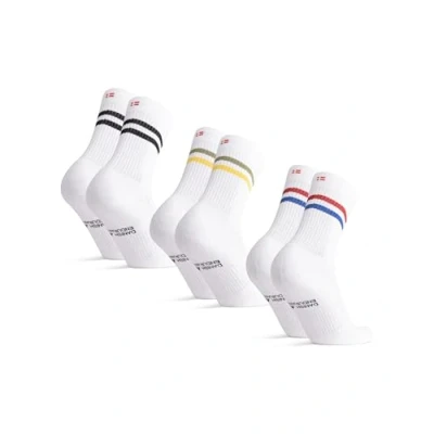 Imagen de Danish Endurance 3 PACK Calcetines de deporte white, Talla: 43 47, White