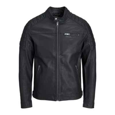 Imagen de JACK &amp; JONES Faux Suede Jacket Black XXL