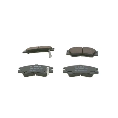Imagen de BOSCH 0 986 460 978 Juego de pastillas freno Low Metallic con avisador acústico desgaste Chapa antichirridos MITSUBISHI: PAJERO 1, 2