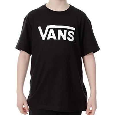 Imagen de VANS BY Classic BOYS Camiseta estampada para niños, Talla: 122/134, Black/white