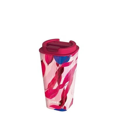 Imagen de Quokka Vaso Cafe Doble Pared PP Flux Satsuma 450 ML