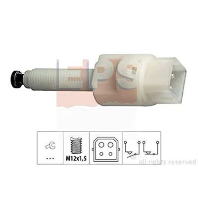 Imagen de EPS 1.810.126 Interruptor luces freno mecánico M12x1,5 Made in Italy OE Equivalent AUDI: A6 C5 Berlina, A4 B5 Avant, Avant