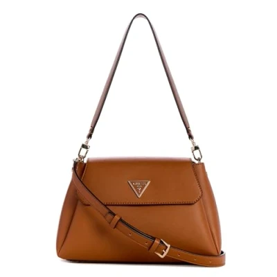 Imagen de Guess SORA Gfriend FLAP Shoulder BAG Bolso de mano, Mujer, Talla: One Size, Cognac