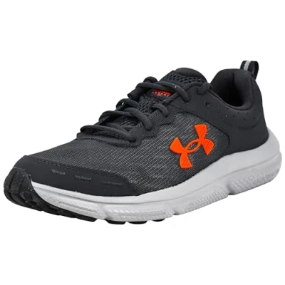 Imagen de Under Armour Charged Assert 10 Tenis de correr para hombre, (016) Antracita/Antracita/Rojo Ares, 45.5 EU