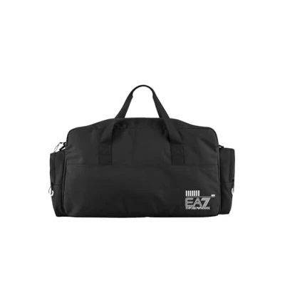 Imagen de EA7 Emporio Armani Train CORE GYM BAG Unisex Bolsa de viaje, Talla: One Size, Black/white