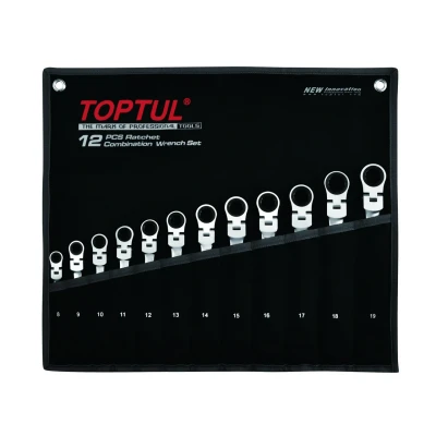 Imagen de Juego de llaves combinadas TOPTUL 12Stk 8 9 10 11 12 13 14 15 16 17 18 19mm