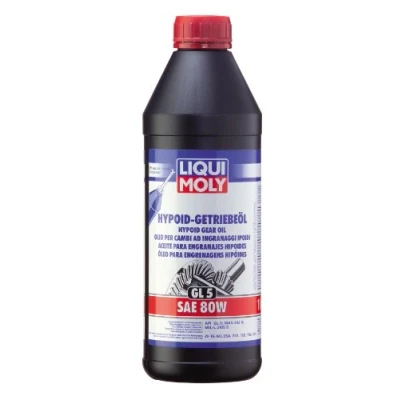 Imagen de LIQUI MOLY Aceite para engranajes hipoides (GL5) SAE 80W 1 L de hidráulico 1025