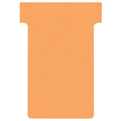 Imagen de Franken TK105 T Karten, Tamaño Módulo 1 Card Holder, 27 mm, Caja de 100, naranja