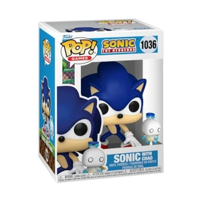 Imagen de Funko Pop! &amp; Buddy: Sonic The Hedgehog with HChao Figura de Vinilo Coleccionable Idea Regalo Mercancia Oficial Juguetes para Niños y Adultos Video Games Fans