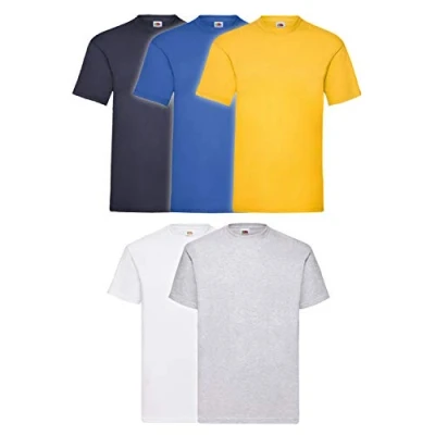 Imagen de Fruit of the Loom 5X 61 036 0 Camiseta, Hombre, Colour Set III, XL