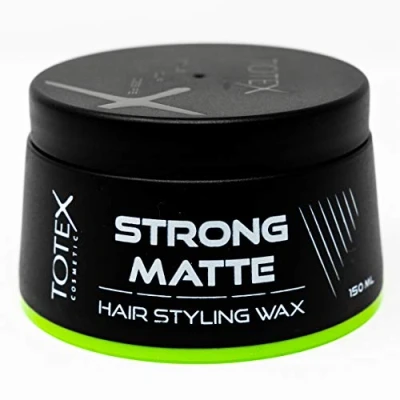 Imagen de Totex cera para el cabello hombre, textura fuerte, acabado mate, mate natural, definir cabello, 150 ml