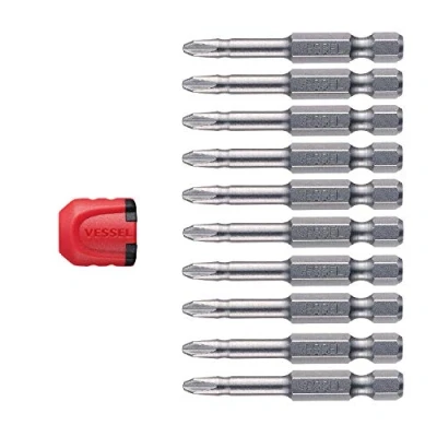 Imagen de VESSEL EMGEPH250P10T Juego de puntas Neck Torsion PH2 (50 mm, 10 unidades)