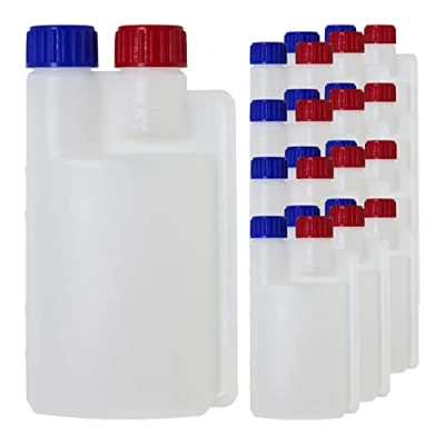 Imagen de Super Net Cali Botella dosificadora doble cuerpo 250 ml para dispensar productos químicos concentrados (12 Unidades)