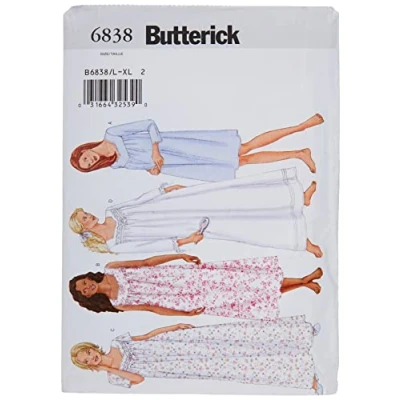 Imagen de Butterick Patterns B6838LRG Plantilla de Costura