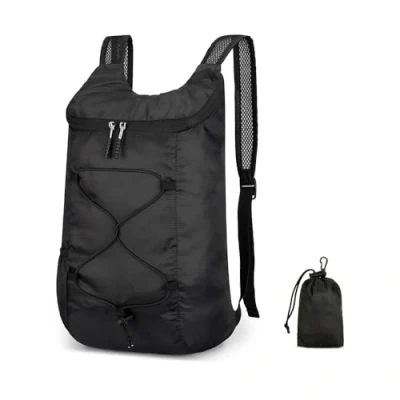 Imagen de YZROHYI Mochila Viaje Plegable Ultraligera Impermeable,Mochila Senderismo,Mochila Montaña Pequeña,Mochila Trekking,Mochila Excursion Mujer Hombre,Mochila Caminhada,Mochila Deporte Ligera Negro