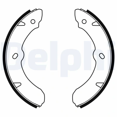 Imagen de Kit de zapatas DELPHI LS2177