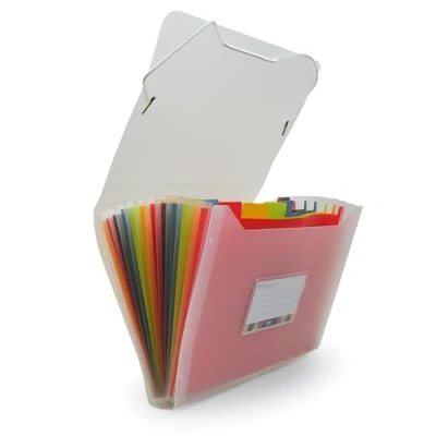 Imagen de Clasificador 12 Divisiones con Goma A5 Vital Colors Office Box