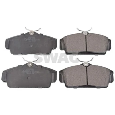 Imagen de SWAG 82 91 6388 Juego de pastillas freno Eje delantero excl. contacto avisador desgaste NISSAN: Almera II Hatchback, Primera Berlina