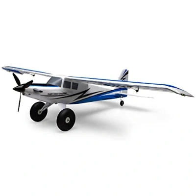 Imagen de E flite RC Airplane UMX Turbo Timber Evolution BNF Basic Transmisor Batería y Cargador no incluidos con AS3X Safe EFLU8950 Airplanes B&amp;F Electric