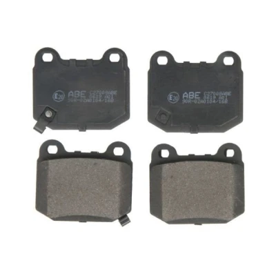 Imagen de ABE C27008ABE Juego de pastillas freno Eje trasero con avisador acústico desgaste SUBARU: Impreza II Berlina, III Hatchback