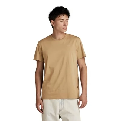 Imagen de G STAR Base S T Shirt Camiseta, Beige (Safari D16411 336 b444), XXL Hombre