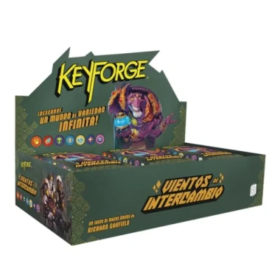 Imagen de Ghost galaxy Keyforge Vientos de intercambio Juego Cartas Estrategia Mazos Únicos Para Adultos y Jóvenes A Partir 14 Años 2 Jugadores 45 Minutos por Partida Español