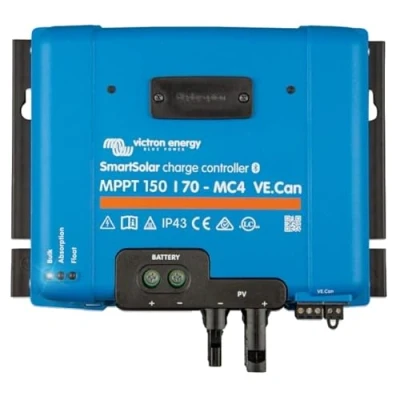 Imagen de Victron Energy SmartSolar MPPT MC4 VE.Can 150V 70 amperios 12/24/36/48 Voltios Controlador de Carga Solar (Bluetooth)