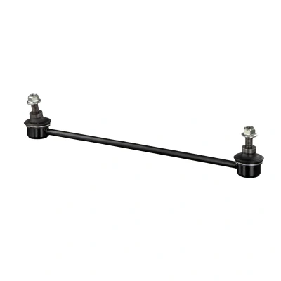 Imagen de FEBI BILSTEIN 42102 Bieleta de suspensión Eje delantero, izquierda, derecha 325 M10 x 1,5 con tuerca autofijadora Acero negro