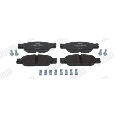 Imagen de JURID 573934J Juego de pastillas freno no preparado para indicador desgaste con accesorios JAGUAR: S Type