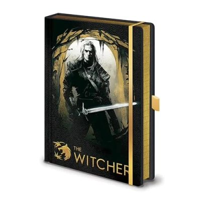 Imagen de Pyramid International The Witcher (Forrest Hunt Design) Cuaderno A5 Premium con cubierta de piel sintética y papel rayado Licencia oficial