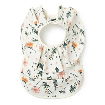 Imagen de Elodie Details Babero para Bebés Meadow Blossom, Blanco/Rosa