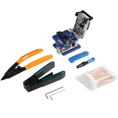 Imagen de FC 6S Fibra Cleaver FTTH Óptica Herramientas Cortador Stripper
