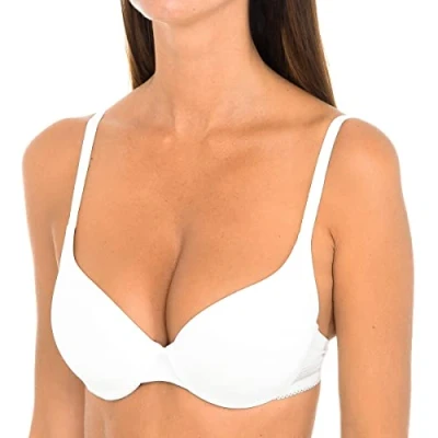 Imagen de Dim Sujetador Con Aros Relleno Invisifit x1, Mujer, Blanco, 85C