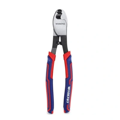 Imagen de WORKPRO Alicate Electricista Cortador de Cable 210 mm para Cortar Alambre Aluminio y Cobre, Cr V