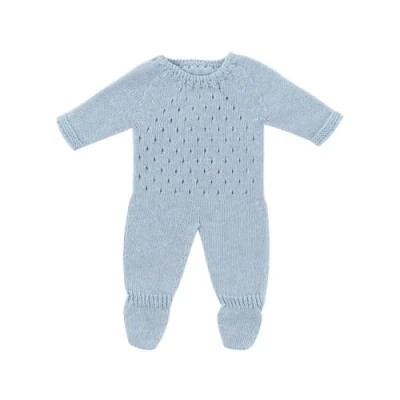 Imagen de Miniland Pijama Azul de Punto para muñeco 38cm. Fabricado en España con Textil Reciclado. Dolls.