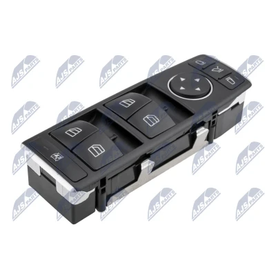 Imagen de NTY EWS ME 074 Interruptor, elevalunas Delante, izquierda MERCEDES BENZ: Clase B, A, CLA Coupé