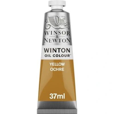Imagen de Winsor &amp; Newton Winton Tubo de Pintura al Óleo, 37 ML, Amarillo (Ocre amarillo)