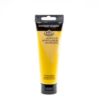 Imagen de Royal &amp; Langnickel Tubos de Pintura acrílica, 120 ml, 3 Unidades, Color Amarillo
