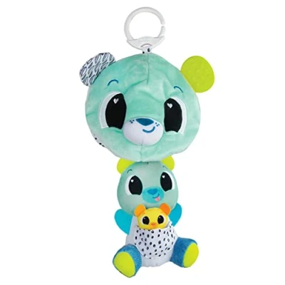 Imagen de Bizak LAMAZE Clip and Go Bear Juguete, Color Verde, (L27469)