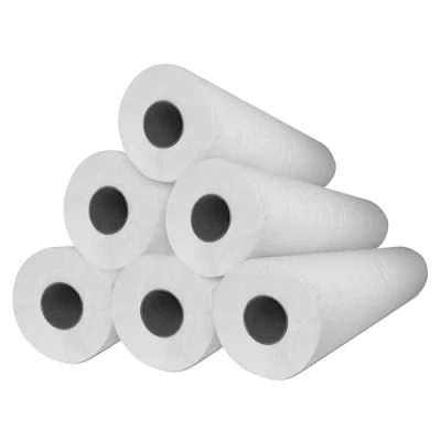 Imagen de Papel Camilla Ecológico 60 cm x 70 m Rollos de Masaje (6 Rollos, Sin Precorte)