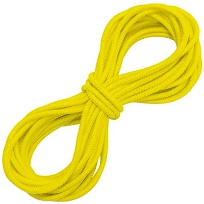 Imagen de AERZETIX C67285 Elástico decorativo redondo 5 metros diámetro 2mm color amarillo limón