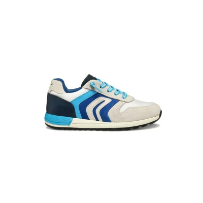 Imagen de Geox Zapatillas para niños, Talla: 28, White royal Zapatos