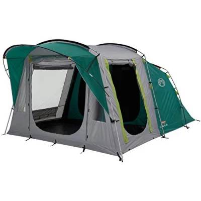 Imagen de Coleman Oak Canyon 4 Tienda de campaña Tipo, Unisex, Verde y Gris, Talla única